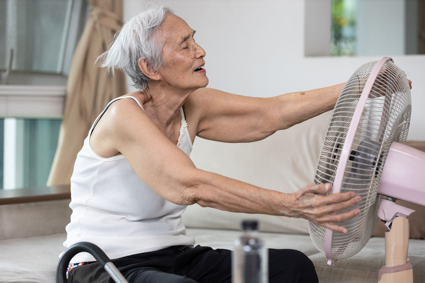 Helping our seniors stay cool